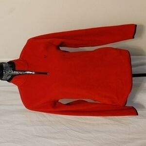 Prince and Fox red fleece sweatshirt xs nwt